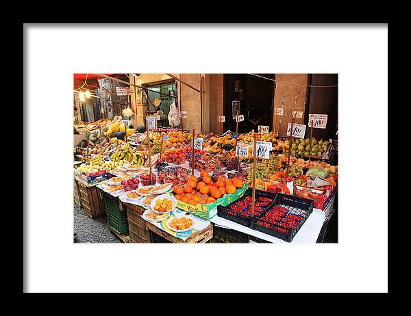 Sicily Framed Print featuring the photograph Sicily #230 by Donn Ingemie