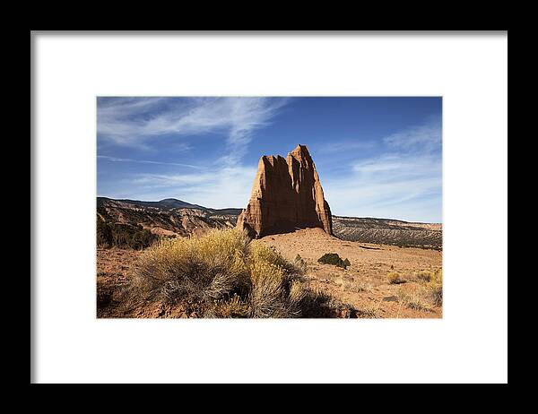 Red Rock Framed Print featuring the photograph Capitol Reef National Park #249 by Mark Smith