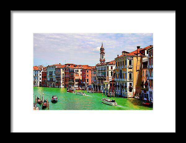 Venice Framed Print featuring the photograph Venice - Untitled #25 by Brian Davis
