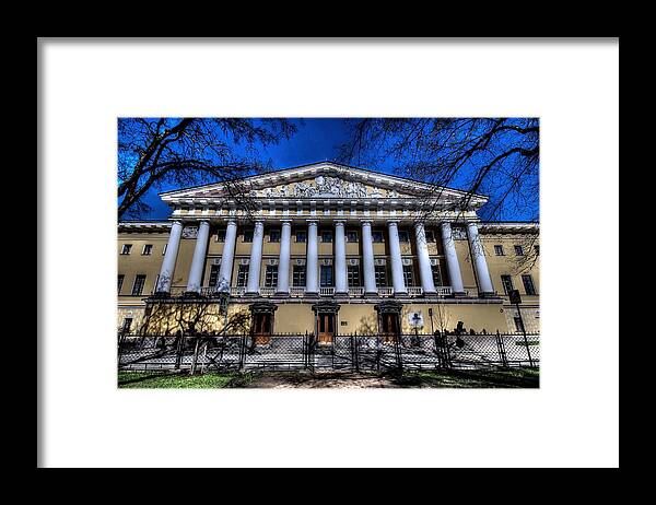 St. Petersburg Russia Framed Print featuring the photograph St. Petersburg Russia #26 by Paul James Bannerman