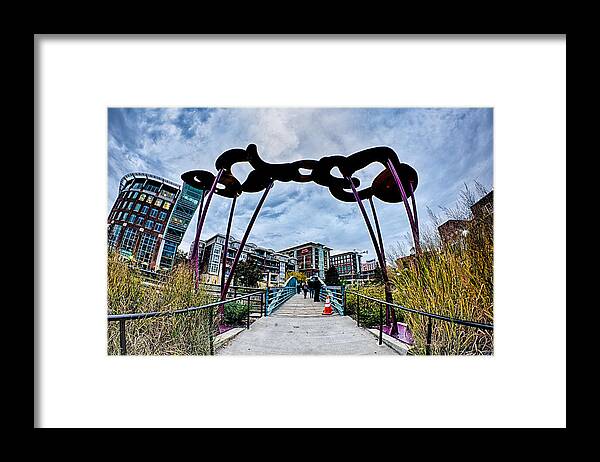 Downtown Framed Print featuring the photograph Downtown Of Greenville South Carolina Around Falls Park #28 by Alex Grichenko