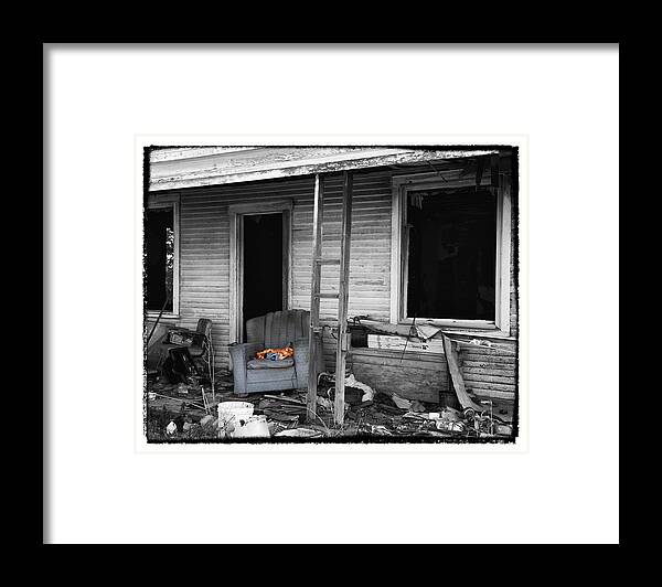 Abandoned Framed Print featuring the photograph Abandoned #3 by Hugh Smith