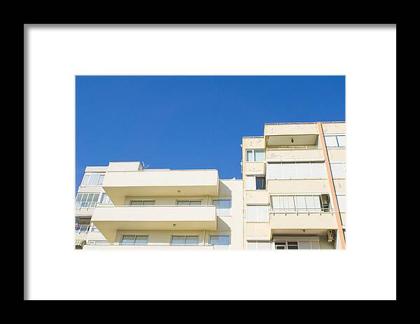 2015 Framed Print featuring the photograph Apartment building #3 by Tom Gowanlock
