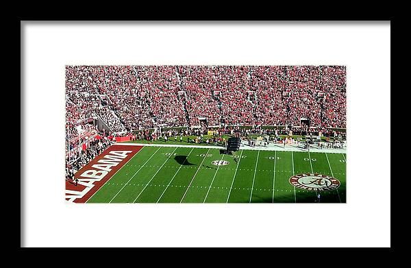 Gameday Framed Print featuring the photograph Army Rangers Drop In On Gameday #3 by Kenny Glover