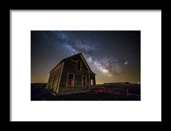 Dark Places Framed Print featuring the photograph Dark Place #3 by Aaron J Groen