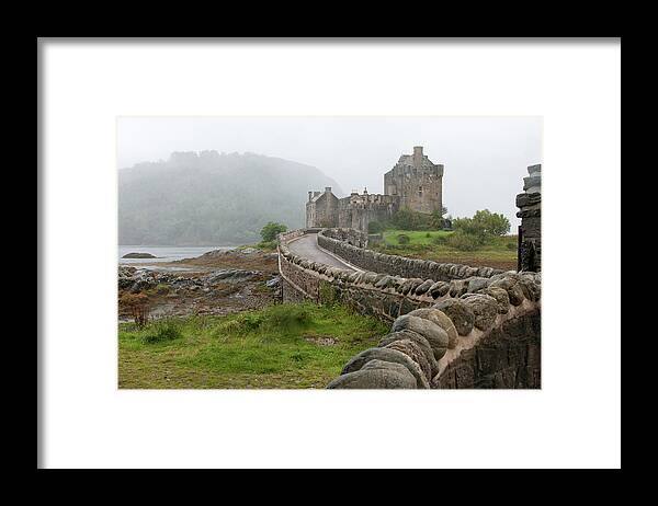 Landscape Framed Print featuring the photograph Eilean Donan Castle by Michalakis Ppalis