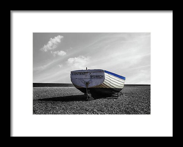 Boat Framed Print featuring the photograph Fishing Boat #3 by Martin Newman