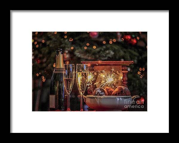 New Year's Eve Framed Print featuring the photograph Happy new year by Patricia Hofmeester