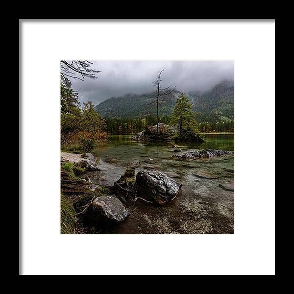 Hpow Framed Print featuring the photograph #hintersee #bayern #bavaria #landscape #3 by Fink Andreas
