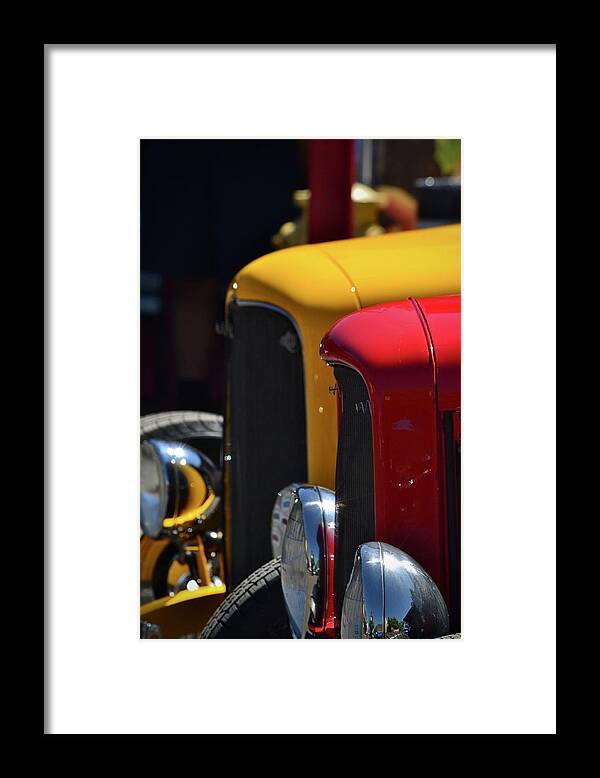  Framed Print featuring the photograph Hotrods #4 by Dean Ferreira