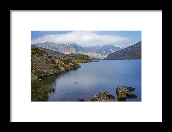 Wales Framed Print featuring the photograph Llyn Ogwen #3 by Ian Mitchell