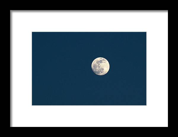 Moon Framed Print featuring the photograph Moons #3 by Donn Ingemie