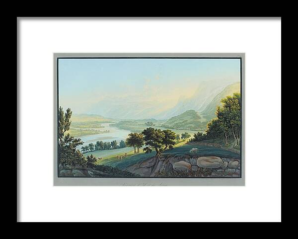Bleuler Framed Print featuring the painting Nature by Johann Ludwig