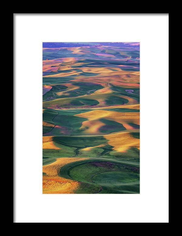 2017 Framed Print featuring the photograph Palouse #3 by Alex Mironyuk