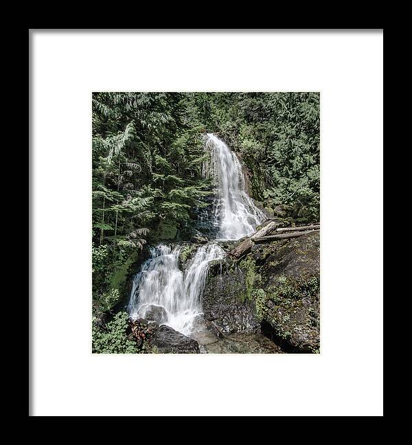 Water Falls Framed Print featuring the photograph Falls Creek Falls by Jaime Mercado