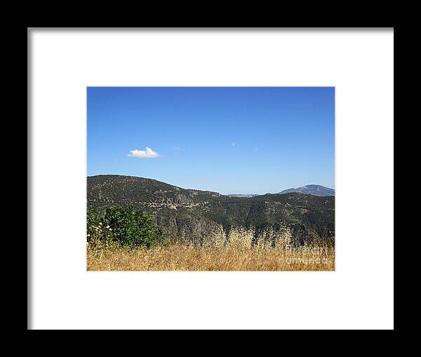 Pitres Framed Print featuring the photograph View from Pitres #3 by Chani Demuijlder
