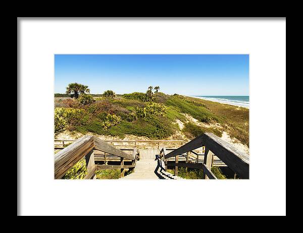 Atlantic Ocean Framed Print featuring the photograph Ponte Vedra Beach #3 by Raul Rodriguez