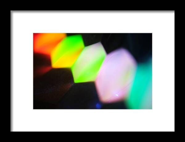 Rainbow Framed Print featuring the photograph Rainbow Art #4 by Hartmut Knisel