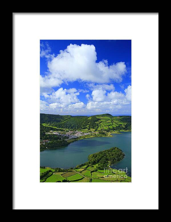 Crater Framed Print featuring the photograph Sete Cidades - Azores #3 by Gaspar Avila