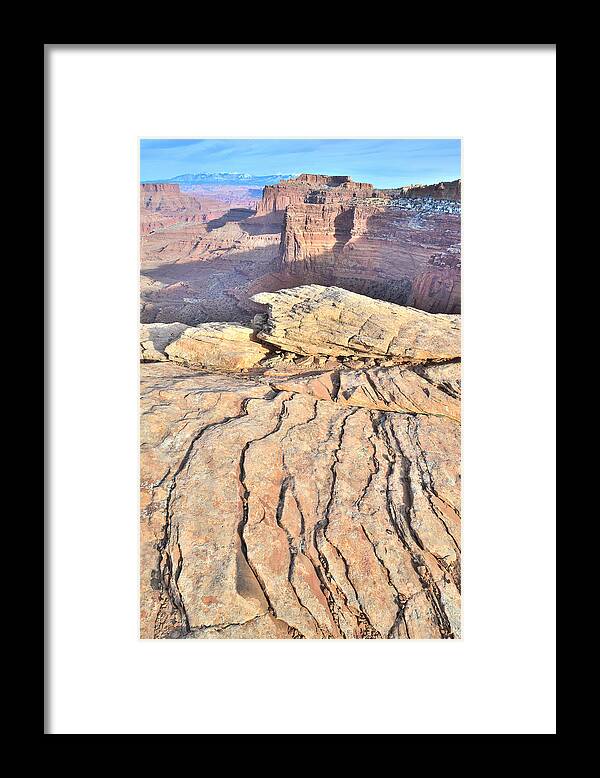 Canyonlands National Park Framed Print featuring the photograph Shafer Canyon #1 by Ray Mathis