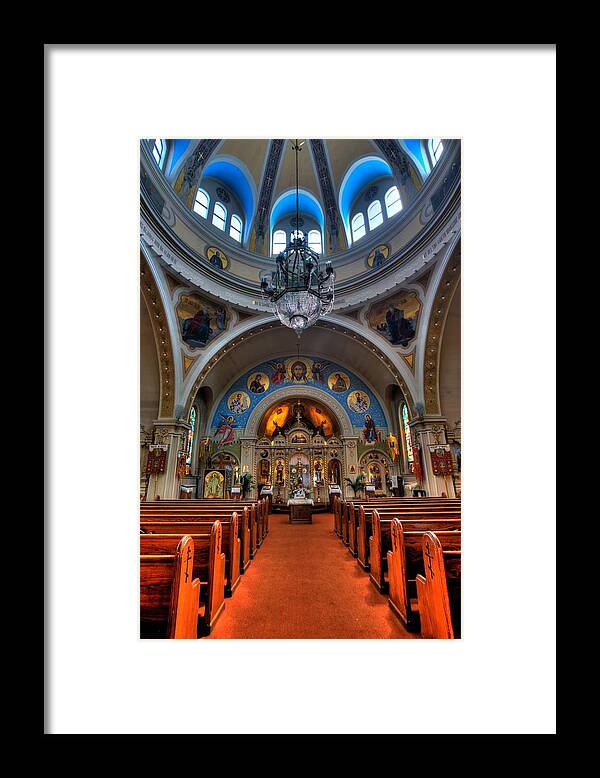 Mn Church Framed Print featuring the photograph St Marys Orthodox Cathedral #3 by Amanda Stadther