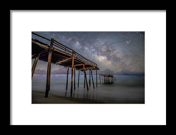 Obx Framed Print featuring the photograph Stars Over Frisco #3 by Nick Noble