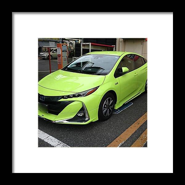 Hybrid Framed Print featuring the photograph Toyota #3 by Shuichi Industries