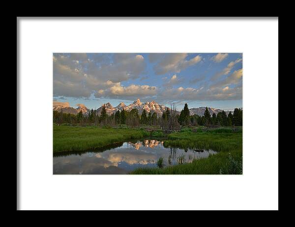 Grand Teton National Park Framed Print featuring the photograph Grand Teton National Park #30 by Ray Mathis
