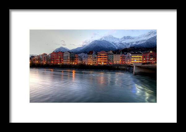 Innsbruck Austria Framed Print featuring the photograph Innsbruck Austria #30 by Paul James Bannerman