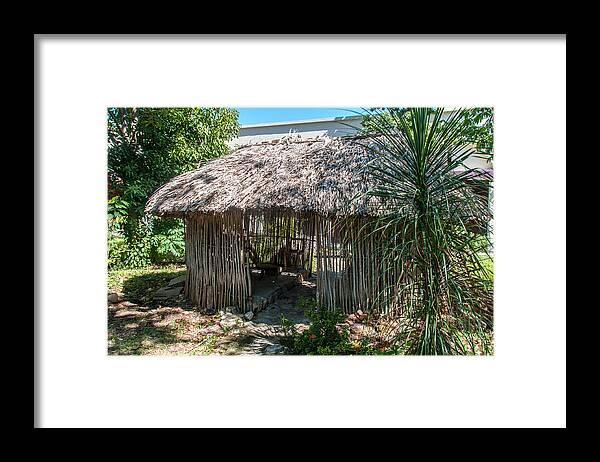 Mexico Quintana Roo Framed Print featuring the digital art Mayan Museum in Chetumal #31 by Carol Ailles