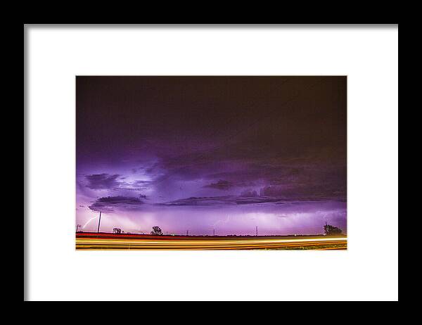 Nebraskasc Framed Print featuring the photograph 6th Storm Chase 2015 by NebraskaSC