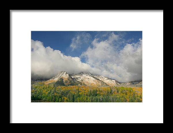 Autumn Framed Print featuring the photograph Rocky Mountain Fall #33 by Mark Smith