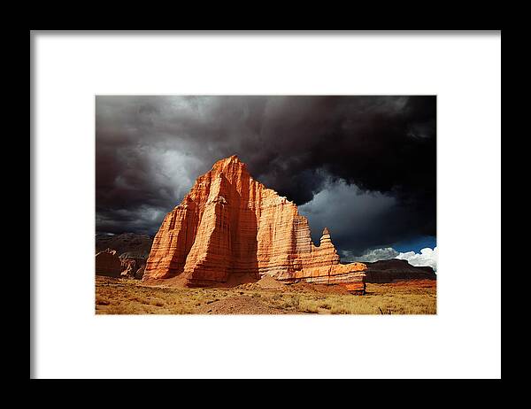 Capitol Reef National Park Framed Print featuring the photograph Capitol Reef National Park by Mark Smith