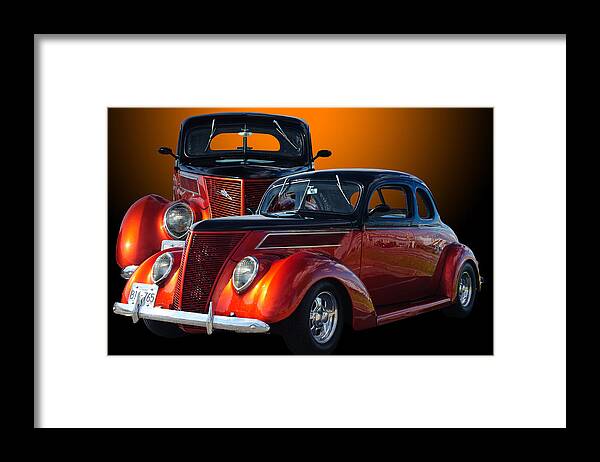35 Framed Print featuring the photograph 35 Ford by Jim Hatch