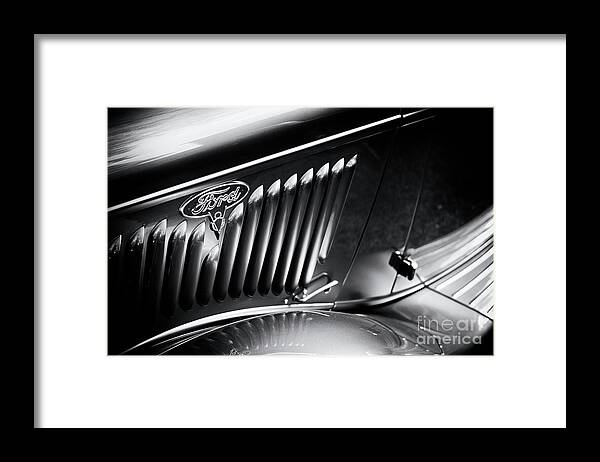 1936 Framed Print featuring the photograph 36 Ford V8 by Tim Gainey