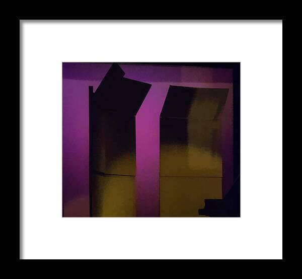 Abstract Framed Print featuring the photograph 36 by Garth Pillsbury