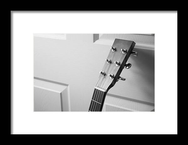 Guitar Framed Print featuring the photograph Guitar #37 by Jackie Russo