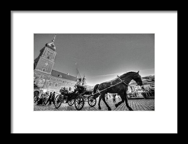 Warsaw Poland Framed Print featuring the photograph Warsaw Poland #37 by Paul James Bannerman