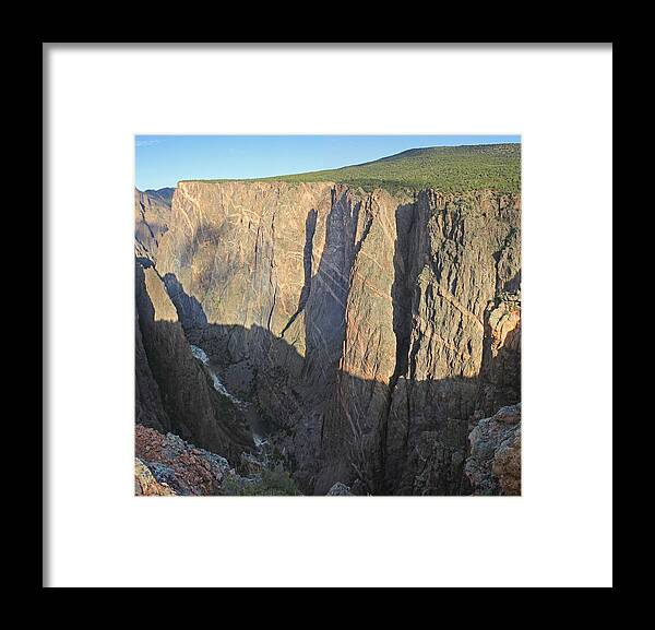 Painted Wall Framed Print featuring the photograph 3D10317 Painted Wall by Ed Cooper Photography