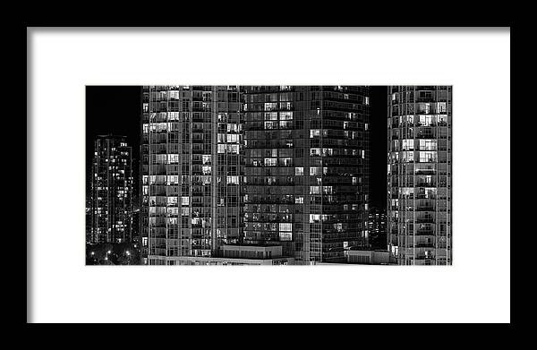 Architecture Framed Print featuring the photograph Abstract Architecture - Mississauga #5 by Shankar Adiseshan