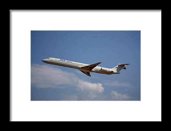 Alk Framed Print featuring the photograph ALK Airlines McDonnell Douglas MD-82 #4 by Smart Aviation