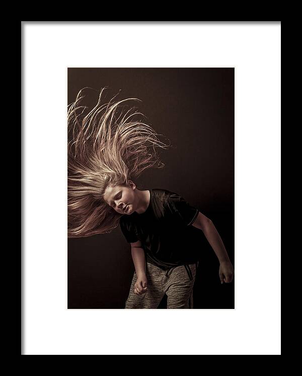 Acrobat Framed Print featuring the photograph Dancer #4 by Peter Lakomy