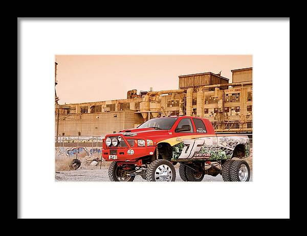 Dodge Framed Print featuring the photograph Dodge #4 by Jackie Russo