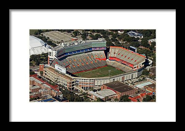 Ben Hill Griffin Framed Print featuring the photograph Florida Field by Farol Tomson