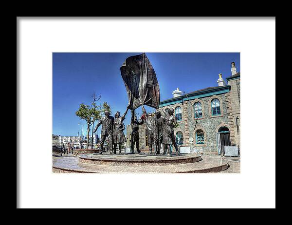 Jersey Channel Islands United Kingdom Framed Print featuring the photograph Jersey Channel Islands United Kingdom #4 by Paul James Bannerman