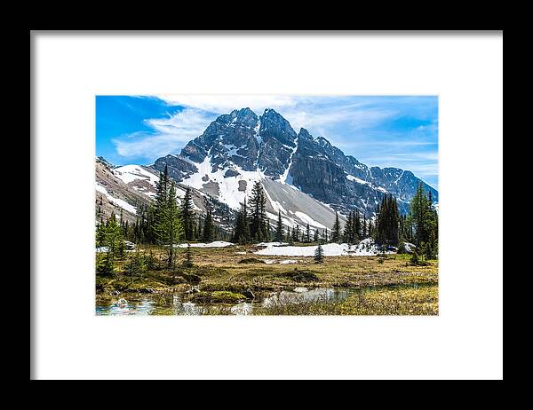 Mountains Art Framed Print featuring the photograph Mountains #4 by Olga Photography