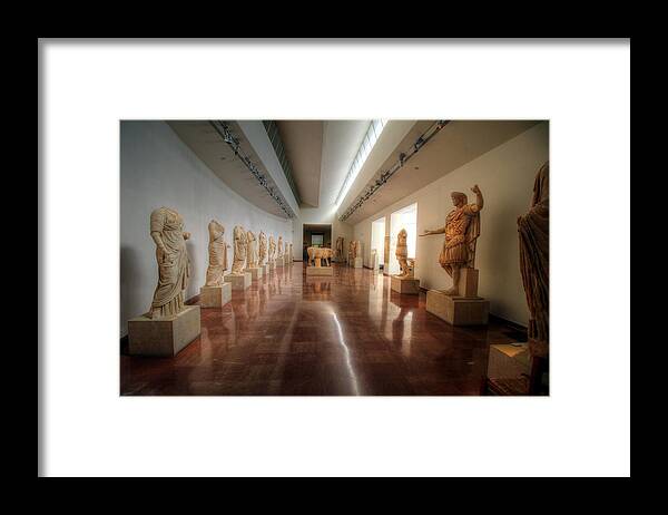 Olympia Greece Framed Print featuring the photograph Olympia Greece #4 by Paul James Bannerman