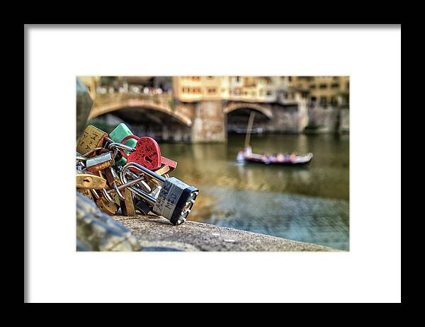 Locks Framed Print featuring the photograph Photographer #4 by Matthew Pace