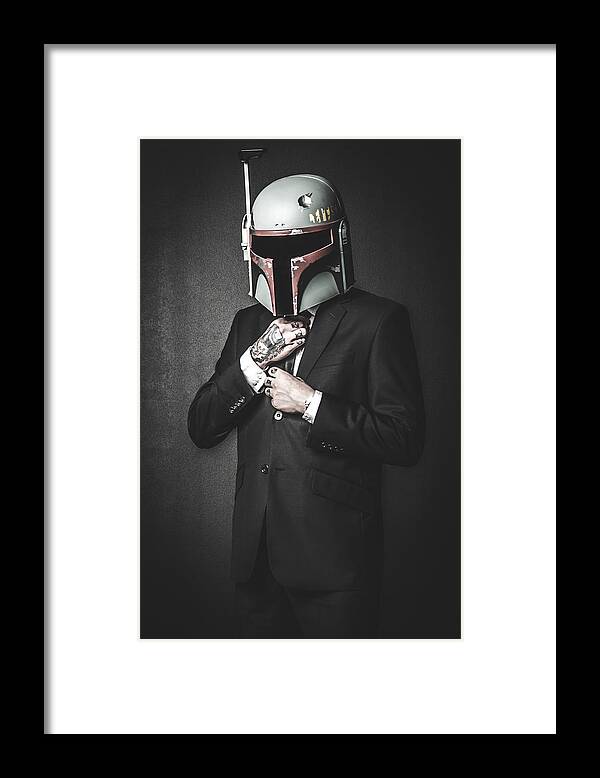 Star Wars Framed Print featuring the photograph Star Wars Dressman #4 by Marino Flovent
