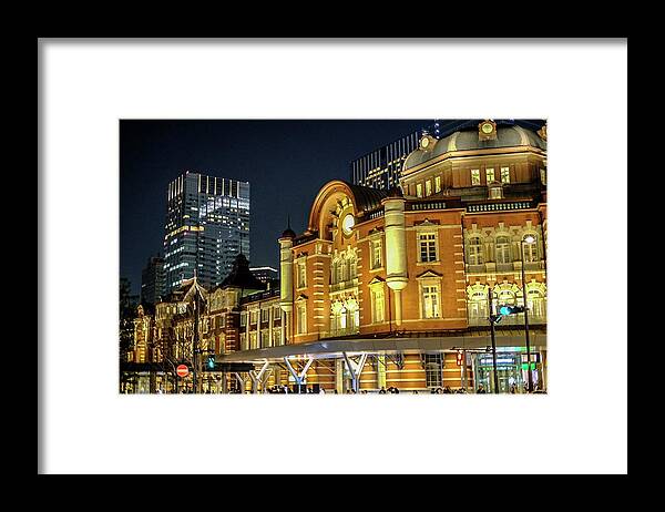 Japan Framed Print featuring the photograph Tokyo Station #4 by Street Fashion News